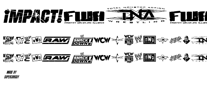 Pro Wrestling Logos police